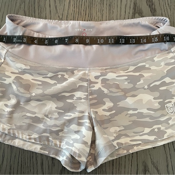 GOAL FIVE Gray Camo Women Shorts - Picture 3 of 7
